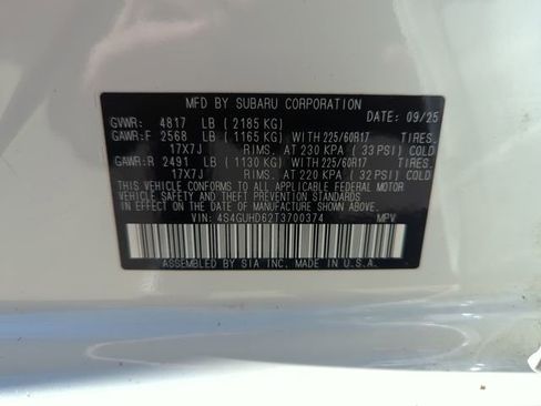 Certified 2026 Subaru Crosstrek 2.0i Premium AWD/4WD image 36