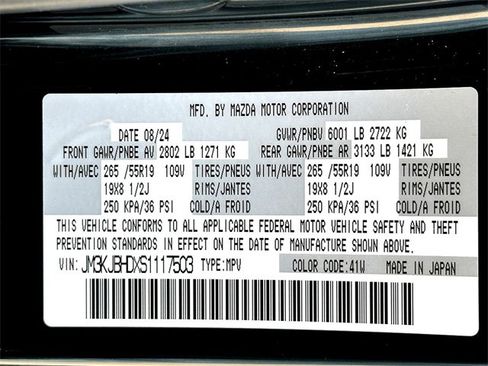 Used 2025 MAZDA CX-70 3.3 Turbo w/ Preferred Package image 34