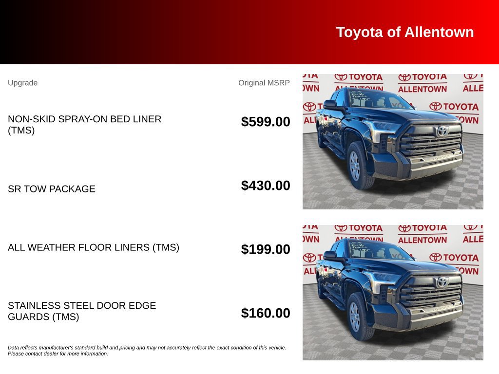 Used 2025 Toyota Tundra SR w/ SR Tow Package AWD/4WD image 5