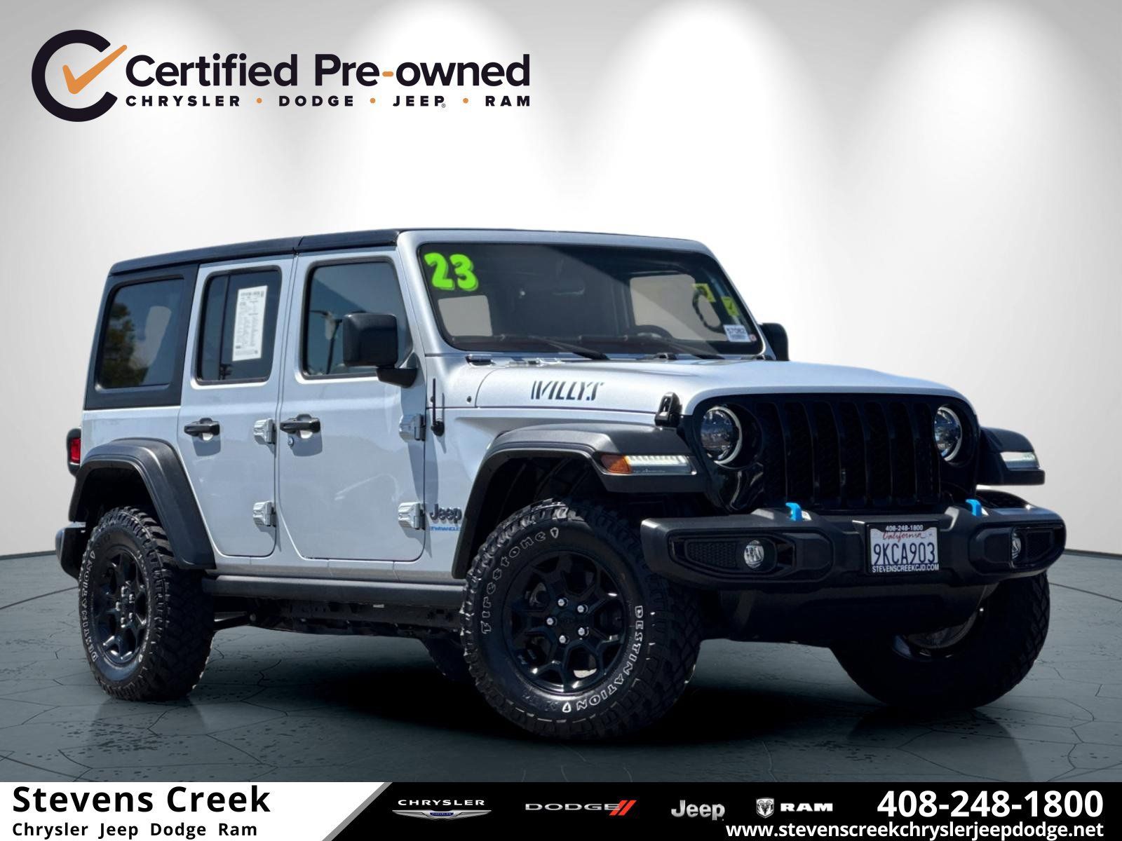 Used 2023 Jeep Wrangler Unlimited w/ Cold Weather Group AWD/4WD image 1
