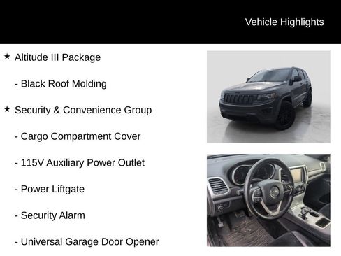 Used 2015 Jeep Grand Cherokee Altitude image 21