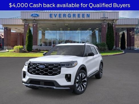 New 2026 Ford Explorer Platinum w/ LUX Leather Package AWD/4WD image 2