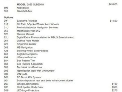 Certified 2025 Mercedes-Benz GLB 250 image 4