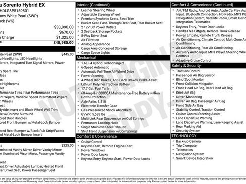 Used 2023 Kia Sorento EX image 2