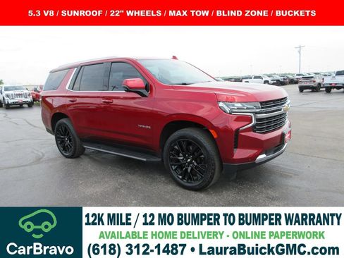 Certified 2023 Chevrolet Tahoe LT w/ LT Signature Package AWD/4WD image 1