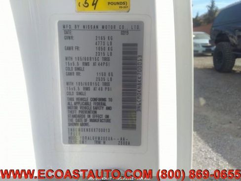 Used 2019 Nissan NV200 SV w/ Back Door Glass Package image 11