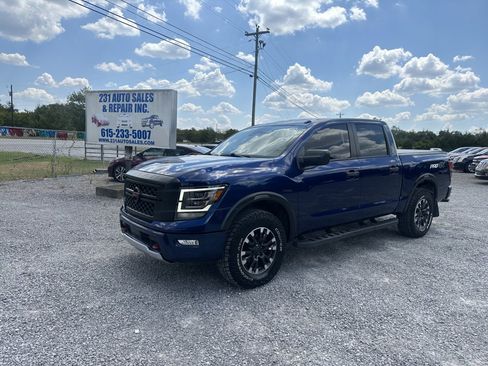 Used 2021 Nissan Titan PRO-4X w/ Pro-4x Utility Package AWD/4WD image 1