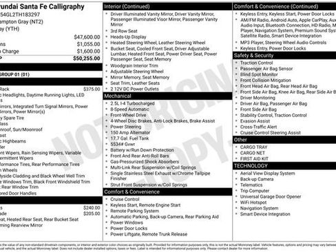 New 2026 Hyundai Santa Fe Calligraphy FWD image 35
