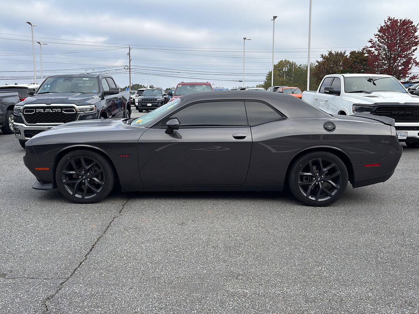 Used 2020 Dodge Challenger R/T w/ Blacktop Package RWD image 2