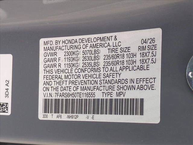 Certified 2026 Honda CR-V Sport image 25