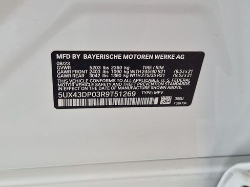 Used 2024 BMW X3 sDrive30i w/ Premium Package RWD image 27