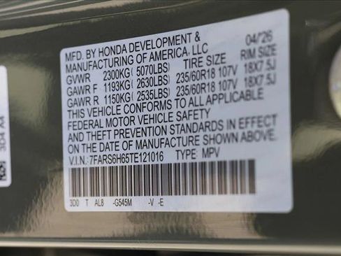 New 2026 Honda CR-V TrailSport image 25