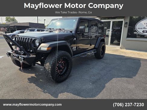 Used 2018 Jeep Wrangler Unlimited Sport S AWD/4WD image 1