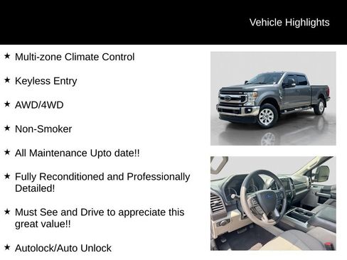 Used 2022 Ford F250 XLT w/ XLT Value Package AWD/4WD image 16