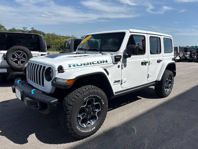 Used 2023 Jeep Wrangler Unlimited Rubicon 4xe w/ Steel Bumper Group AWD/4WD image 7