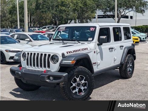 Used 2021 Jeep Wrangler Unlimited Rubicon image 1