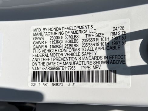 New 2026 Honda CR-V Sport Touring image 19