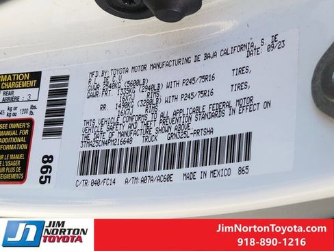 Used 2023 Toyota Tacoma SR5 image 34