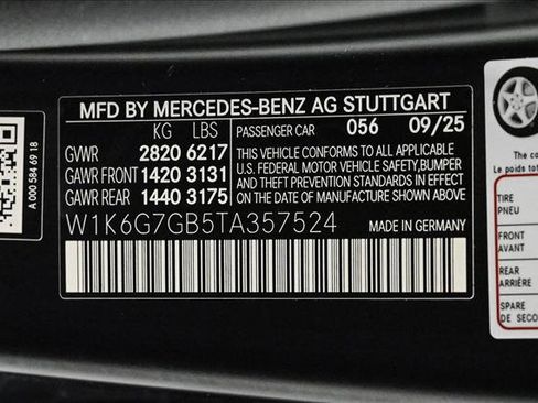 New 2026 Mercedes-Benz S 580 4MATIC Sedan image 26