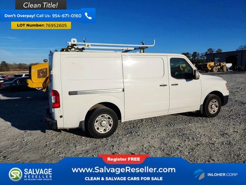 Used 2015 Nissan NV 2500 SV w/ Side & Curtain Airbag Package image 4