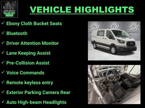 Used 2025 Ford Transit 250 Low Roof w/ Exterior Upgrade Package RWD image 3