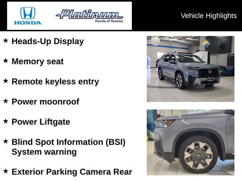 New 2026 Honda Pilot Elite image 5
