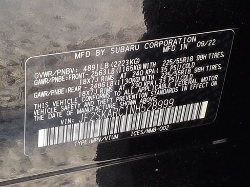 Certified 2022 Subaru Forester Touring w/ Popular Package #2 image 39