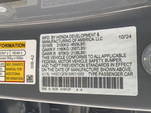 Used 2025 Honda Accord Touring image 25