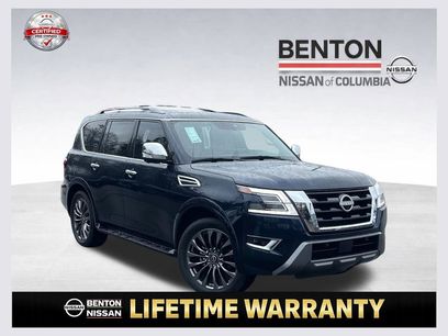 Certified 2024 Nissan Armada Platinum w/ Captain's Chairs Package