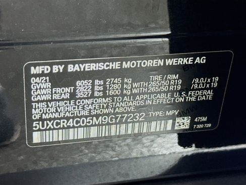 Used 2021 BMW X5 sDrive40i w/ Convenience Package image 40