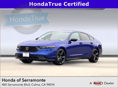 Certified 2025 Honda Accord Sport
