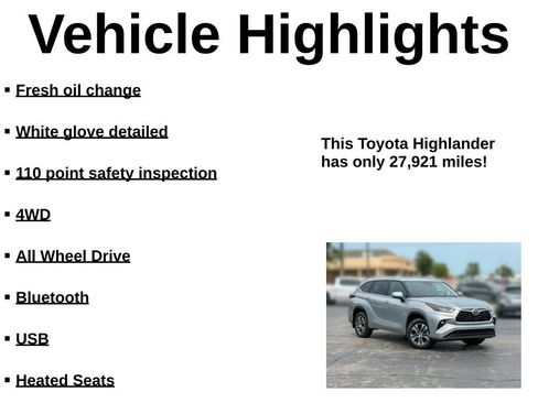 Used 2024 Toyota Highlander XLE AWD/4WD image 41