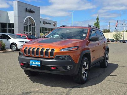 Used 2015 Jeep Cherokee Trailhawk w/ Leather Interior Group