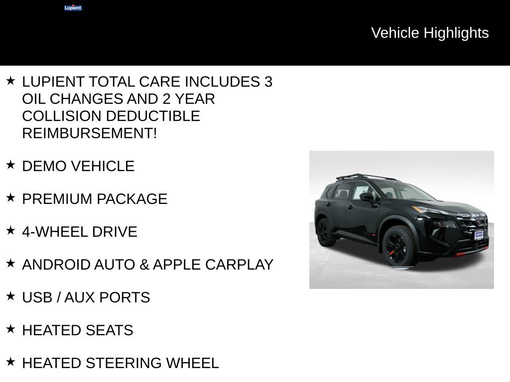 Used 2026 Nissan Rogue SV w/ Rock Creek Premium Package AWD/4WD image 7