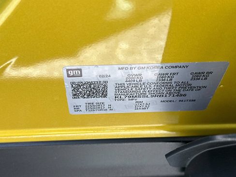 Certified 2024 Chevrolet TrailBlazer ACTIV AWD/4WD image 30