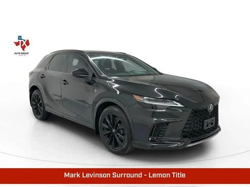 Used 2023 Lexus RX 500h F Sport w/ Accessory Package (2T) AWD/4WD image 1