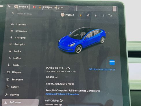 Used 2021 Tesla Model 3 Standard Range Plus RWD image 8