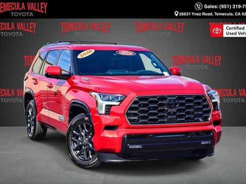 Certified 2026 Toyota Sequoia Platinum w/ Tow Technology Package image 1