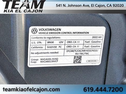 Used 2022 Volkswagen Taos S FWD image 35