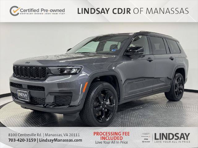 Certified 2025 Jeep Grand Cherokee L Altitude AWD/4WD image 5