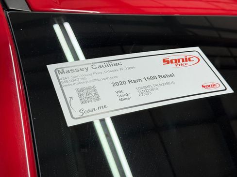 Used 2020 RAM 1500 Rebel w/ Rebel Level 1 Equipment Group AWD/4WD image 52