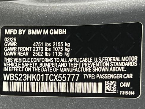 New 2026 BMW M4 Competition w/ Executive Package image 17