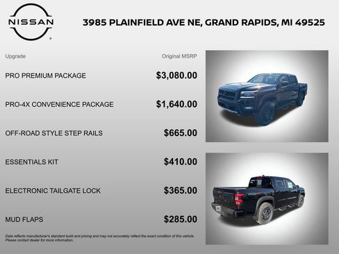 New 2026 Nissan Frontier PRO-4X w/ Pro Premium Package AWD/4WD image 6