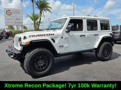 Certified 2023 Jeep Wrangler Unlimited Rubicon w/ Xtreme 35 Tire Package AWD/4WD image 3