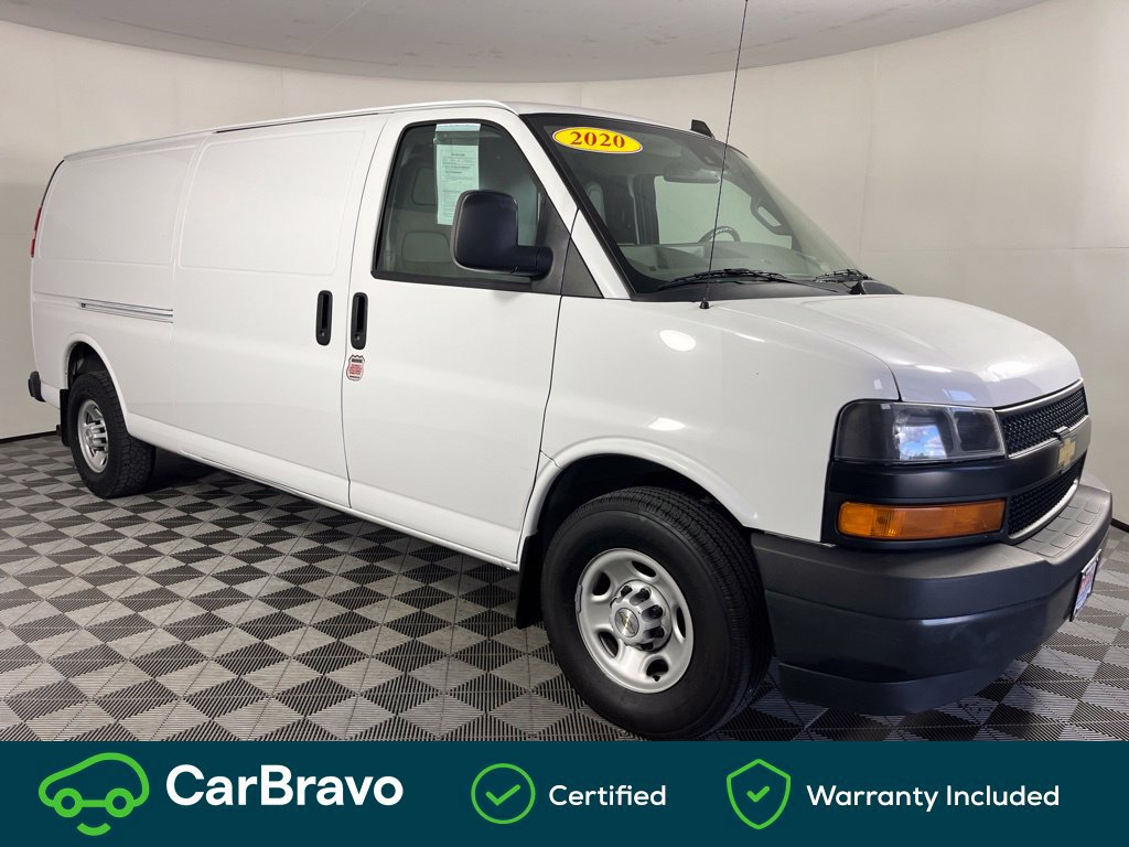 Certified 2020 Chevrolet Express 3500 Extended w/ Driver Convenience Package RWD image 1