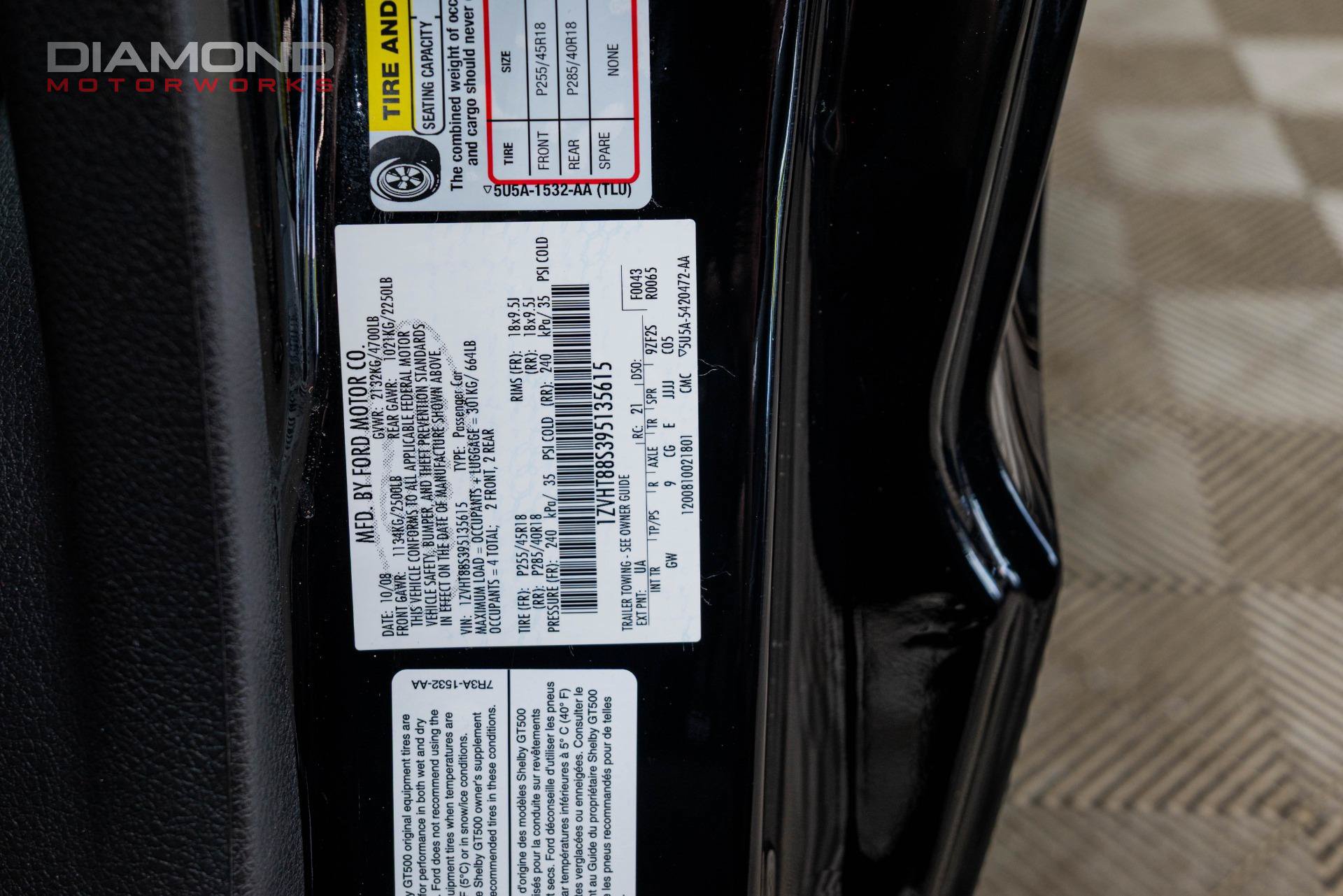 Used 2009 Ford Mustang Shelby GT500 RWD image 72
