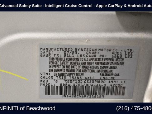 Used 2023 Nissan Sentra SV image 39