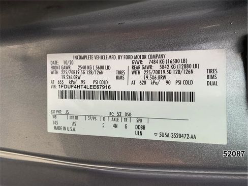 Used 2020 Ford F450 XL w/ Power Equipment Group image 14