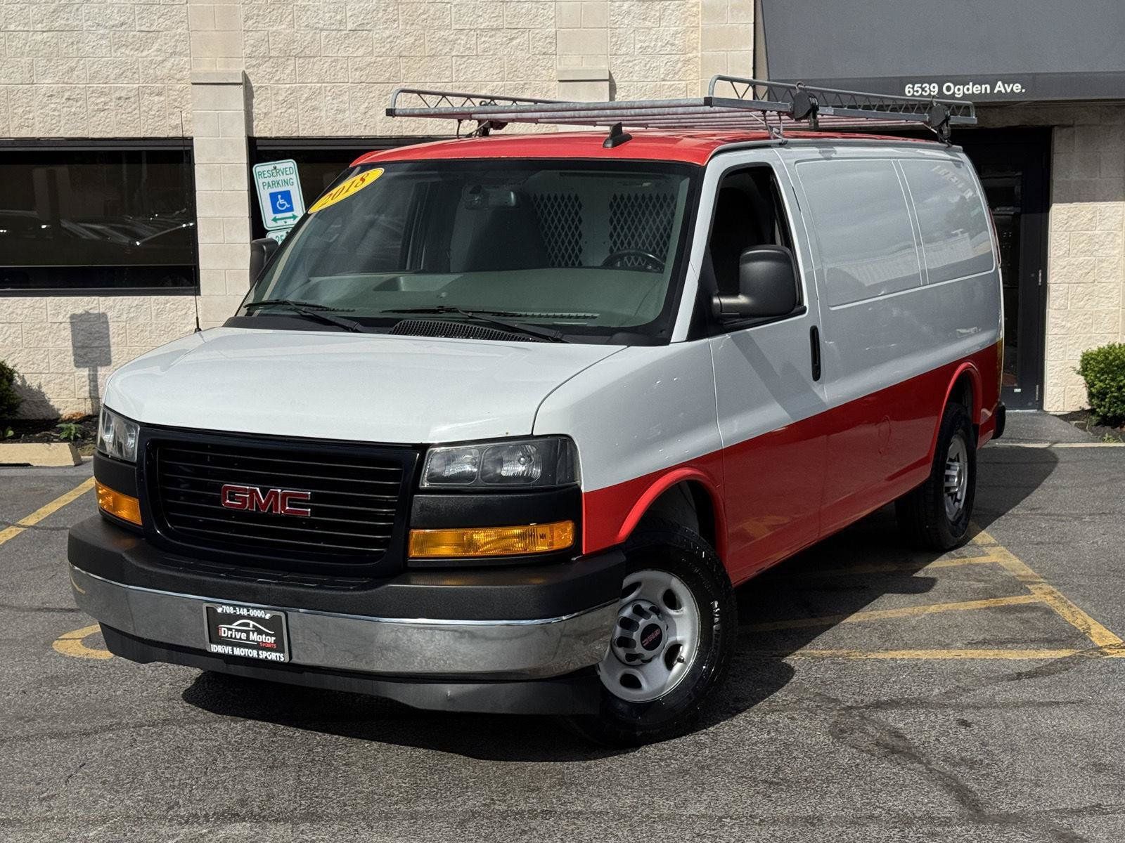 Used 2018 GMC Savana 3500 w/ Driver Convenience Package RWD image 2