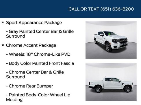Used 2025 Ford Ranger Lariat w/ Advanced Towing Package AWD/4WD image 15